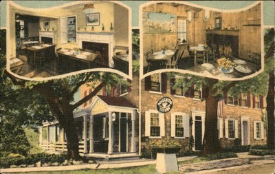 Boalsburg Pennsylvania PA Duffy's Tavern Linen c1940s Vintage Postcard