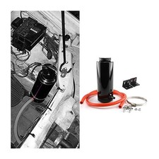 Coolant Overflow Tank, Universal 800 ML Radiator Overflow Bottle with Black