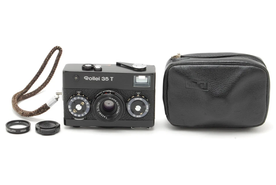 [ Near MINT ] Rollei 35 T Film Camera 40mm F3.5 Mercury Battery Adapter JAPAN - Image 4 of 4