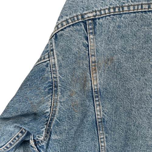 Vintage Levis Trucker Denim Jean Jacket Distressed 70507-0218 Made in USA Mens L by Levi's, $59.99 - Photo 6