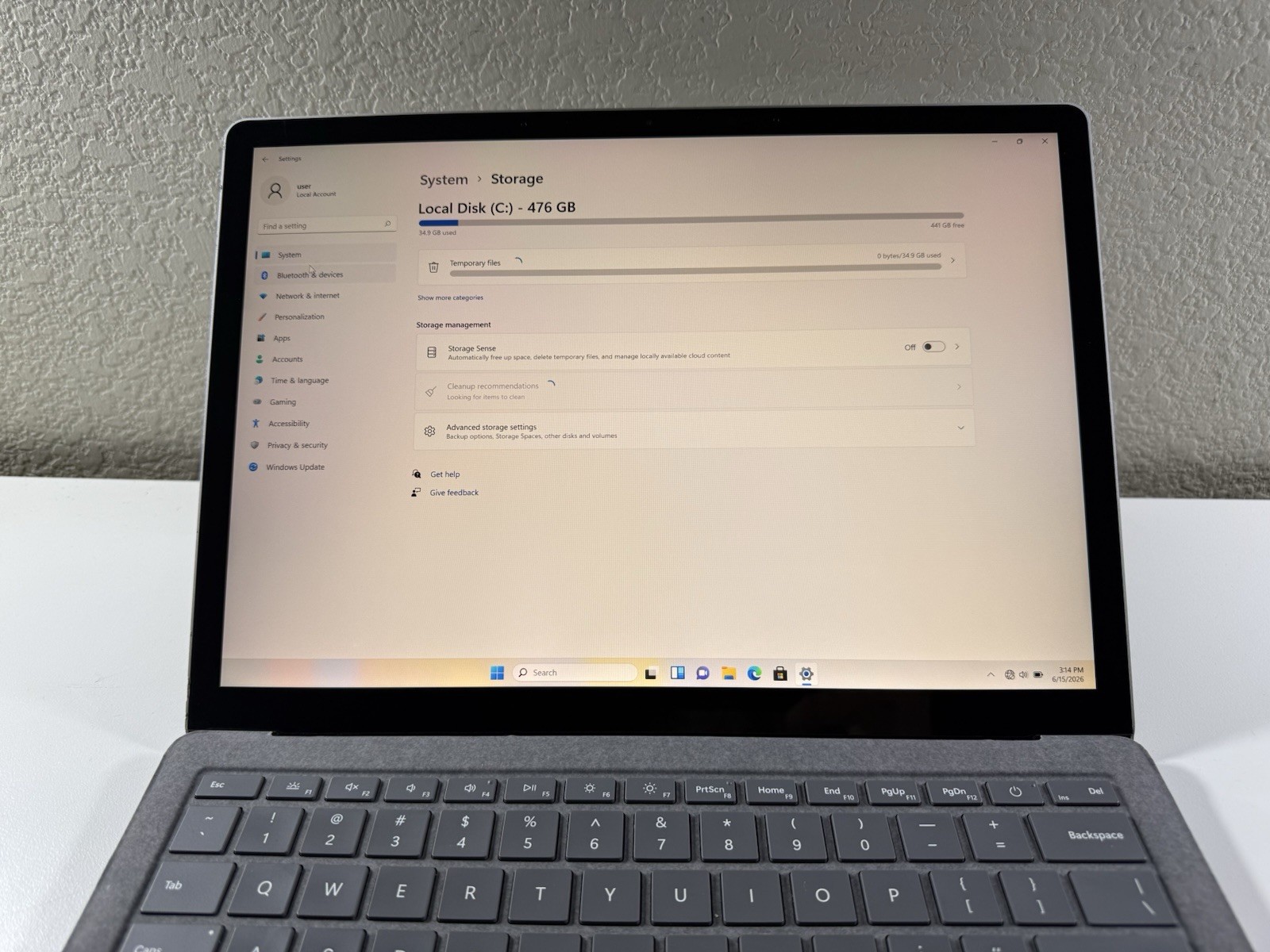 Microsoft Surface Laptop 5 13.5''  1950 Intel Core i7-1265U 16GB RAM 512GB NVME — image 3