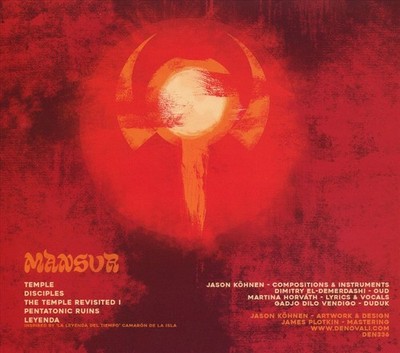 MANSUR - TEMPLE NEW CD