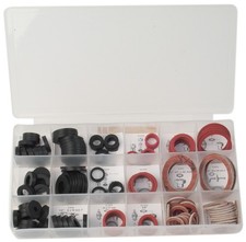 BRÜDER MANNESMANN Sanitär-Dichtungssortiment 141-teilig