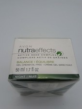 AVON Nutraeffects Active Seed Complex Balance Night Cream - 1.7 FL OZ
