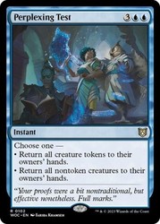 Perplexing Test 102/215 Commander: Wilds of Eldraine