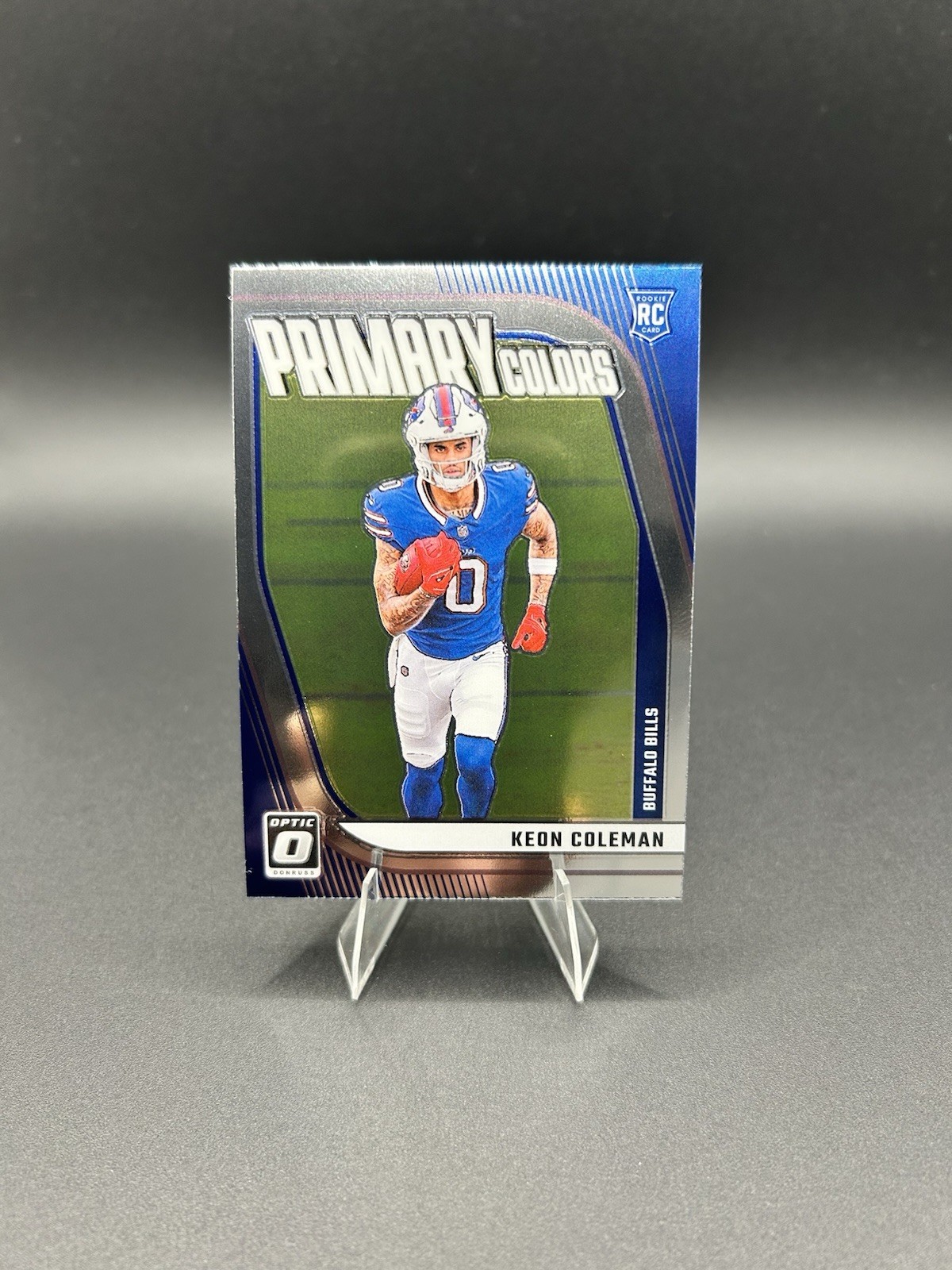 2024 Donruss Optic Keon Coleman Rookie Primary Colors RC #10 Bills