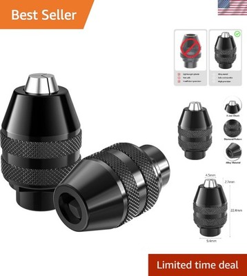 Upgrade Your Dremel with 2-Pack Keyless Chucks for Enhanced Work Efficiency
