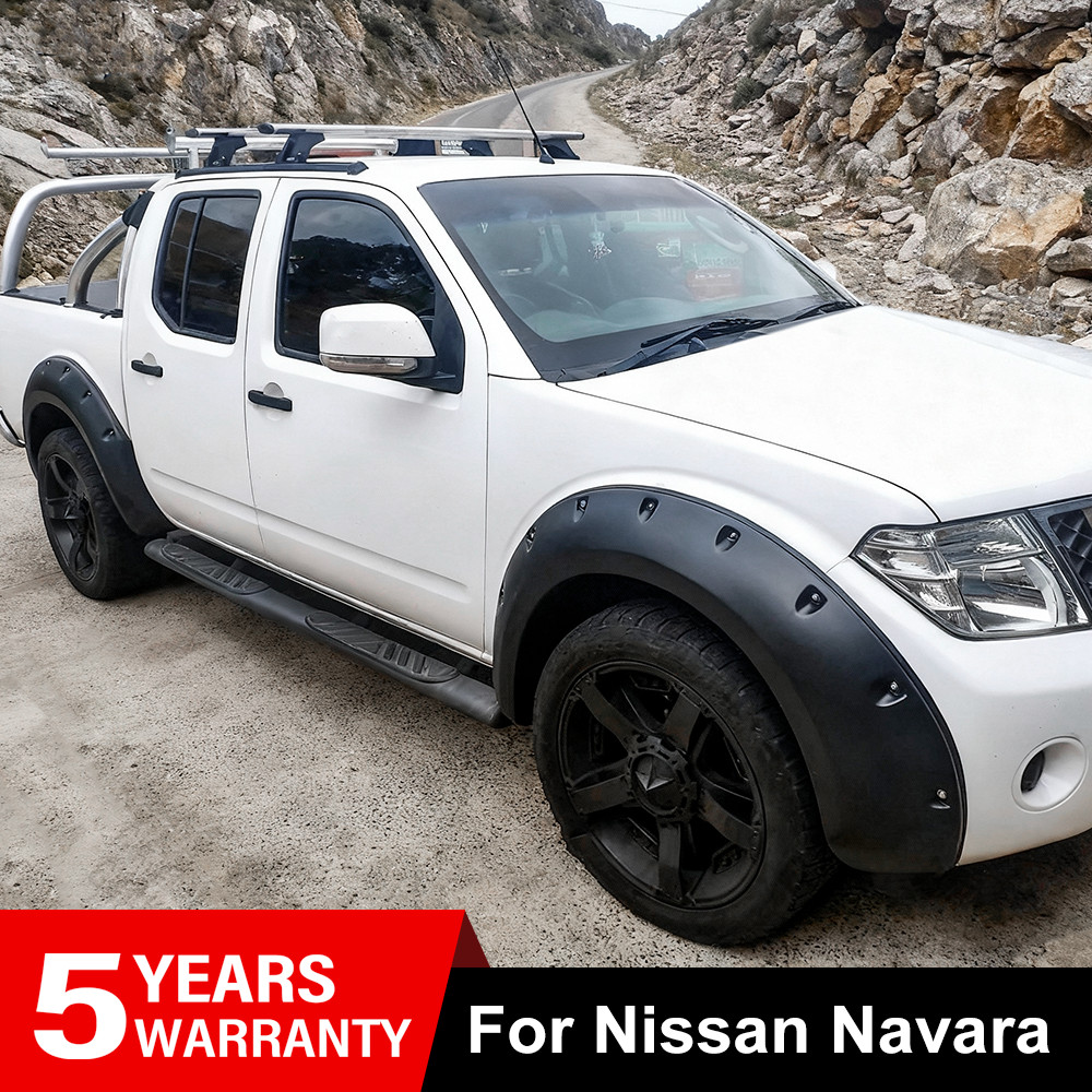 8 Inch Wide Wheel Arches Fender Flares Off-Road Kit For Nissan Navara 2011-2014