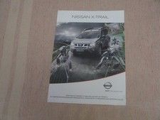 Nissan X-Trail leaflet prospekt  Ukraine market 2010