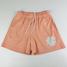 eric emanuel Mesh Drawstring shorts Sz Medium Peach Color 100 Authentic