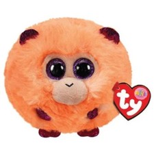 TY Puffies - COCONUT the Orange Monkey (4 inch) - New Stuffed Toy