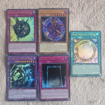 Konami Yu-Gi-Oh! Dark Magician Card Lot Magician Navigation, Apprentice x5