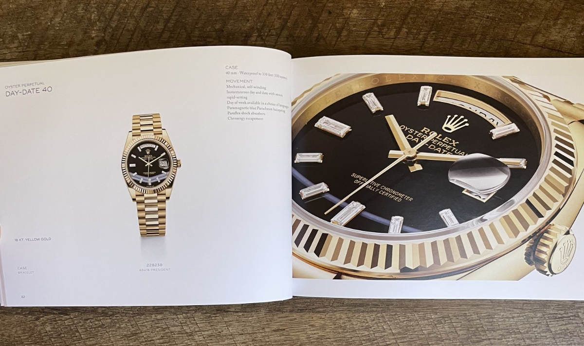 2023-2024 Official ROLEX Hardcover Catalog - 250 Pages, Luxury 