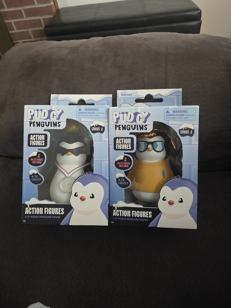 Pudgy Penguins Series 2 Figure with 2 Accessories 4.5” Figurine -CC