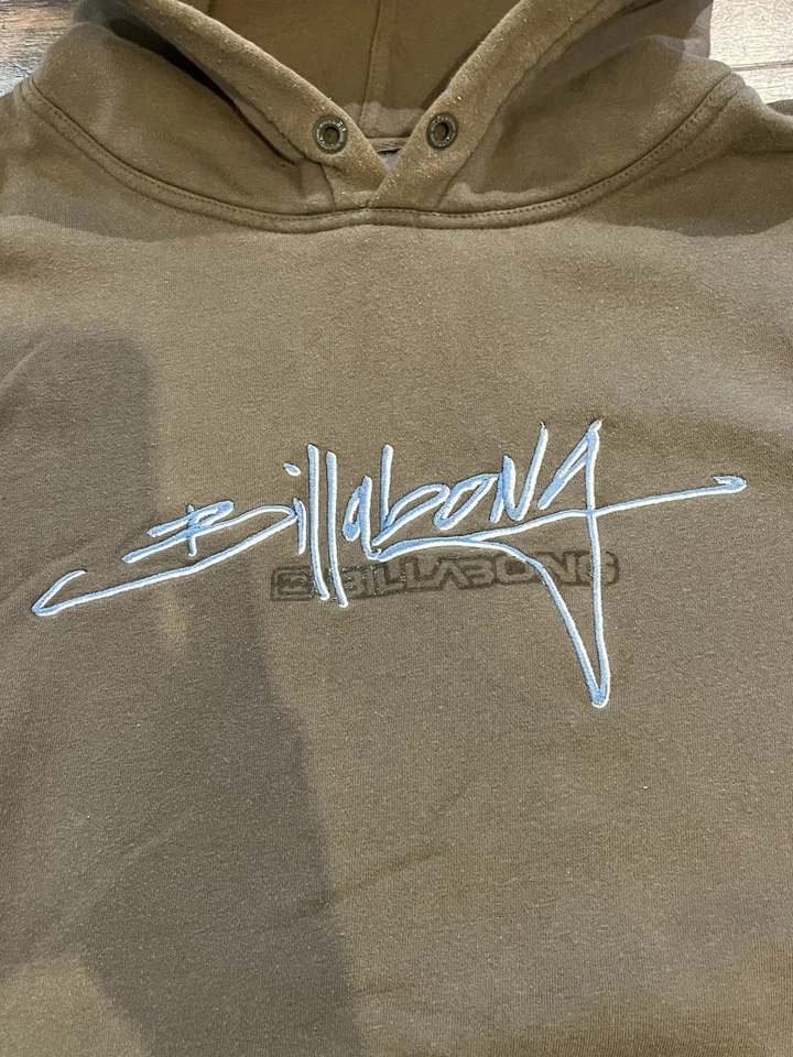 Sudadera con capucha vintage Billabong bordada/gráfica ropa de surf talla grande Foto 2 de 4