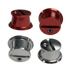 Simpson Racing 98024R Helmet Shield Tear-Off Posts w/Screws - Aluminum - Red