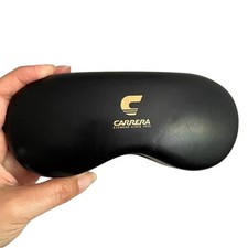Carrera Black Sunglasses Glasses Hard Case - O/S, Unisex