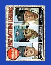 1968 Topps Set-Break #  2 A.L. Batting Leaders LOW GRADE (crease) *GMCARDS*