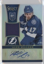 2013 Panini Select Rookie Jersey Silver Prizm 47/99 Alex Killorn #252 Auto 4g6