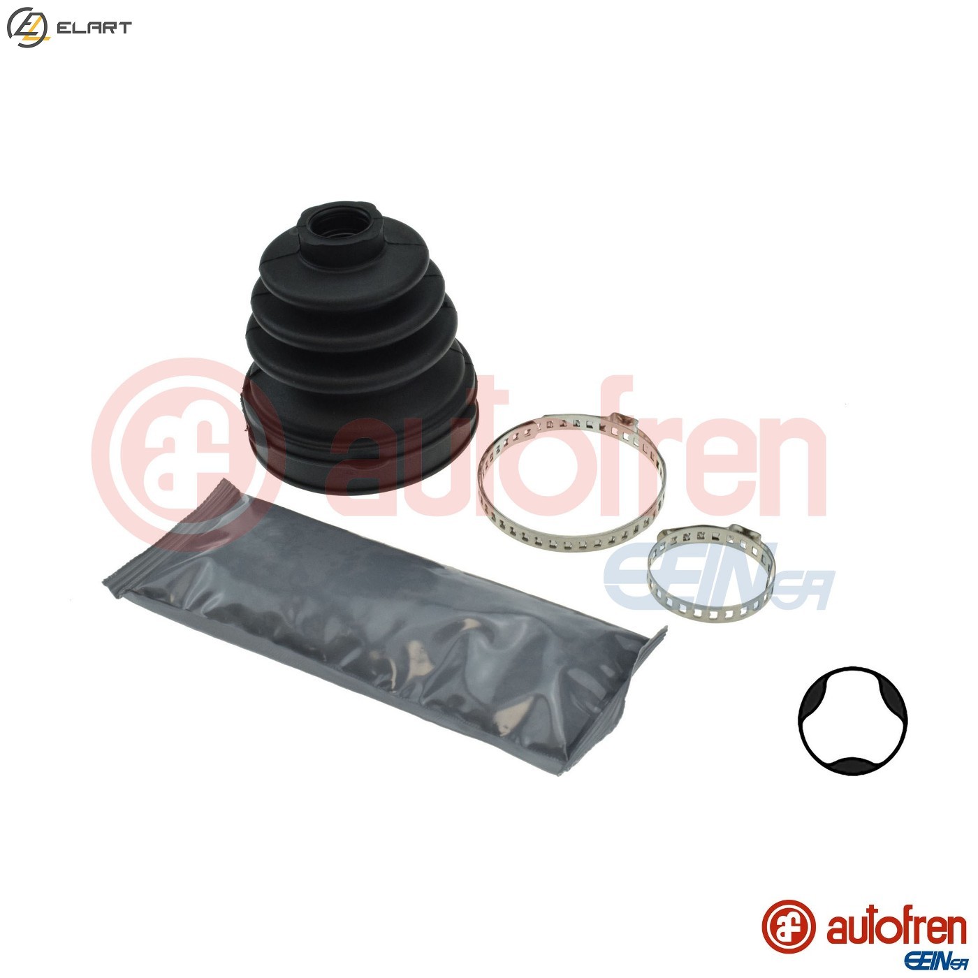 BELLOW KIT DRIVE SHAFT D8612 FOR FORD FUSION FOCUS/II/Turnier/Station/Wagon 1.8L