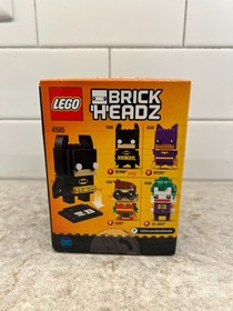LEGO Brick Headz DC - Batman 41585, Batgirl 41586, Robin 41587, Joker 41588 LOT