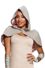 Brand New Star Wars Rey Adult Hooded Cape
