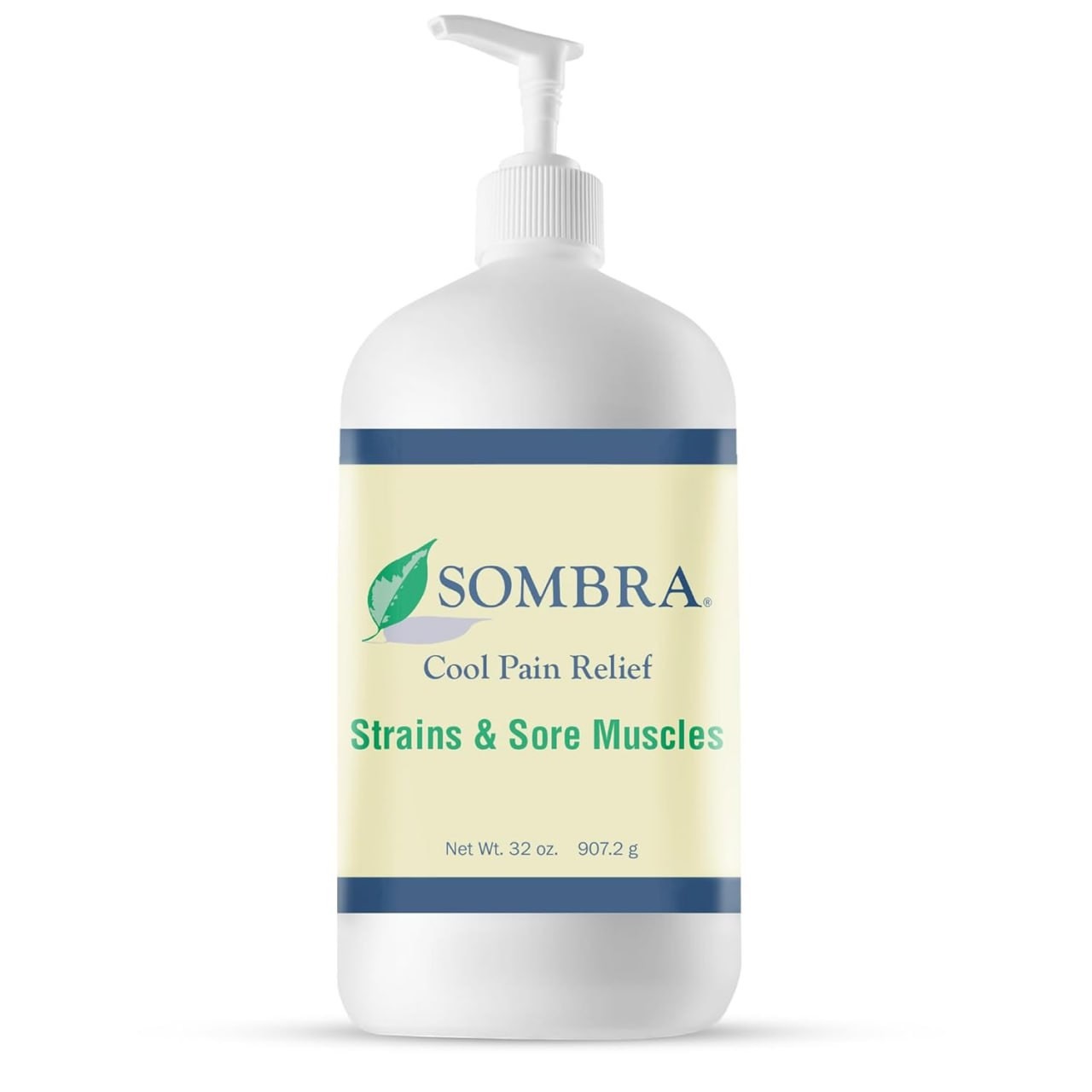 32 oz. SOMBRA COOL THERAPY ALL NATURAL PAIN RELIEVING Gel