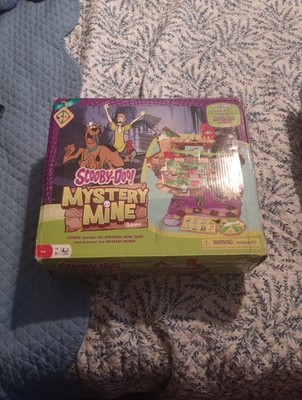 Scooby Doo Mystery Mine Board Game 2013 Pressman w/Box; Incomplete