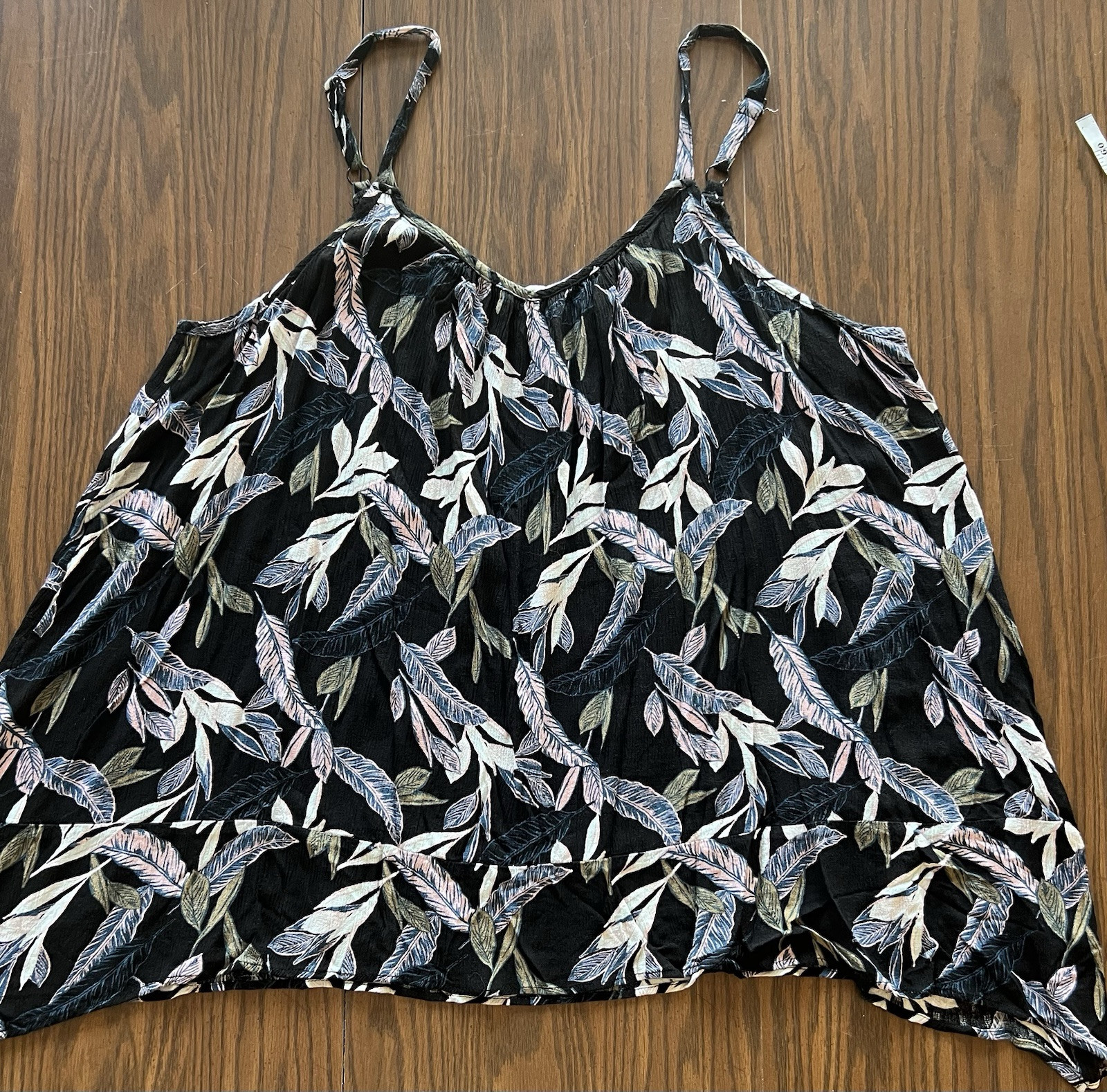 Torrid Blouse Adjustable Spaghetti Strap  Tiered … - image 3