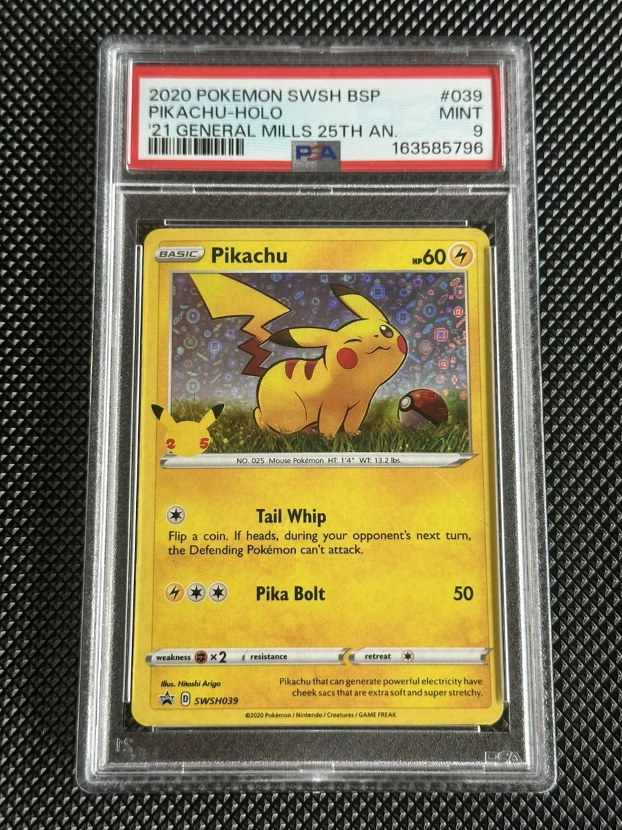 Pikachu Pokémon TCG Individual Trading Card Games General Mills
