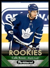 2017-18 Parkhurst Calle Rosen Rookie Toronto Maple Leafs #296
