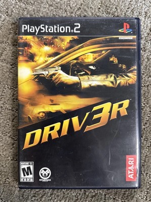 Driv3r Sony PlayStation 2, 2004 CIB w Atari Stickers Clean Disc Tested