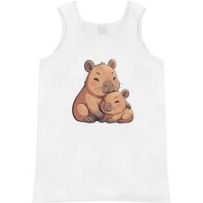 'Capybara Mother  Baby' Adult Vest / Tank Top AV065716 