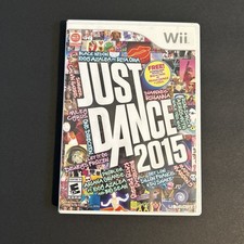 Nintendo Wii Just Dance 2015 EMPTY Case w/ Manual NO GAME