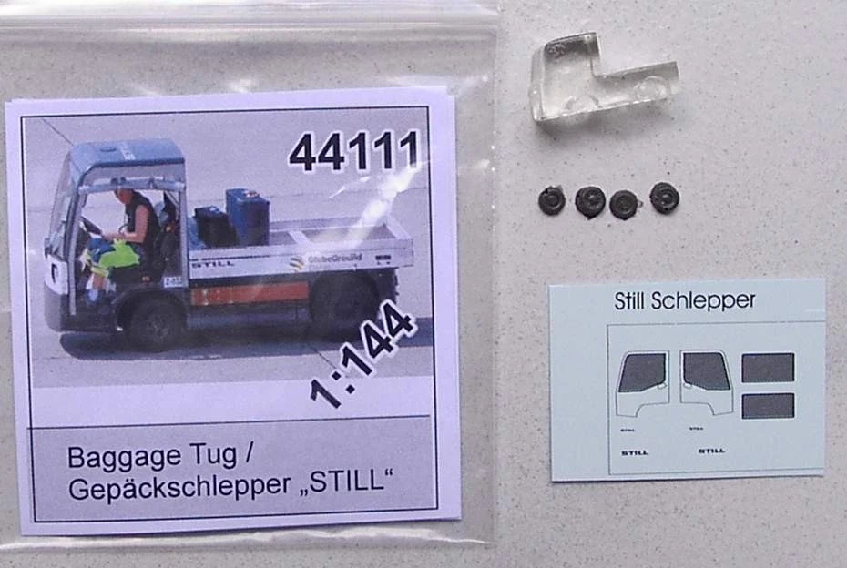 Gepäckschlepper Still - Flughafenbetrieb  - 1:144  bs-design