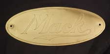 MACK TRUCK EMBLEM BRASS VINTAGE 1923-30 ? NICE PIECE SEE PICS., READ DISCRIPTION