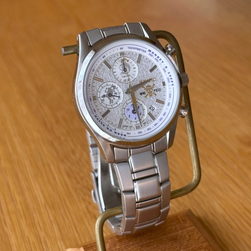SEIKO Watch ONE PIECE Monkey D. Luffy Gear 5 Edition Limited w/Box [Near Mint] - Image 4 of 4