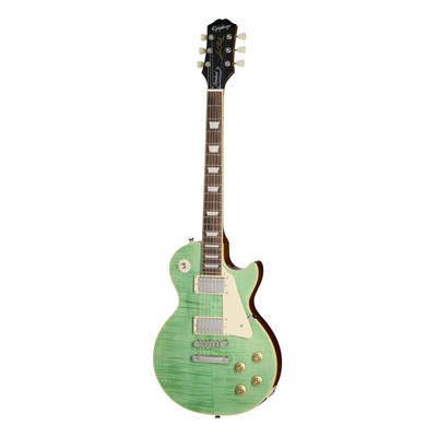 Epiphone Les Paul Standard 50s Figured Seafoam Green - Single Cut E-Gitarre