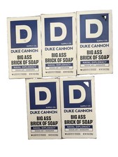 5X Duke Cannon Big Ass Brick of Soap Naval Diplomacy Ocean Air Mandarin 10 oz