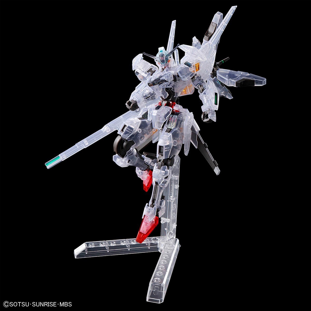 ロボット HG 1/144 GUNDAM CALIBARN (CLEAR COLOR) HG 1/144 Gundam Calibarn Clear Color Gundam Base Limited Kit Model