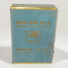 Vintage Socony Mobil Oil Co Liberty Bell Division Congress 606 Playing Cards