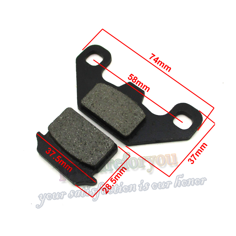 Sintered Brake Pads For Stomp Demon Coolster SSR SR70-C SR110 SR125 Pit Bikes