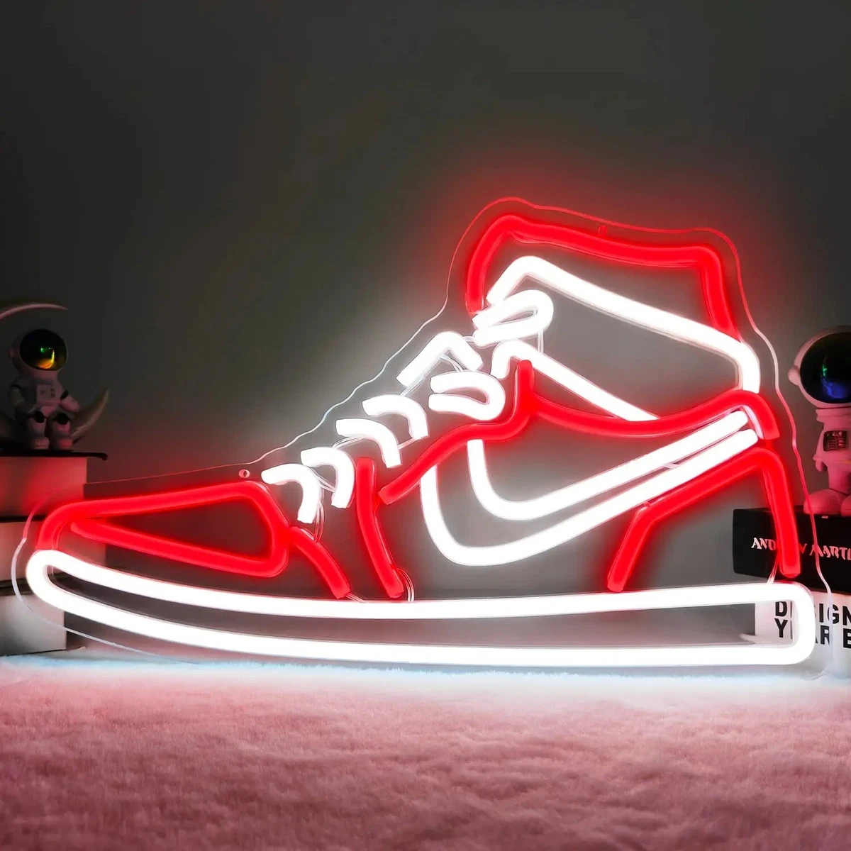 Neon sneakers best sale light