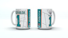 NFL Miami Dolphins Tua Tagovailoa 1 Kaffeetasse Tasse Jersey Trikot 450ml