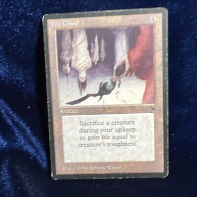 Life Chisel Legends MTG Magic the Gathering English Card Artifact 1994