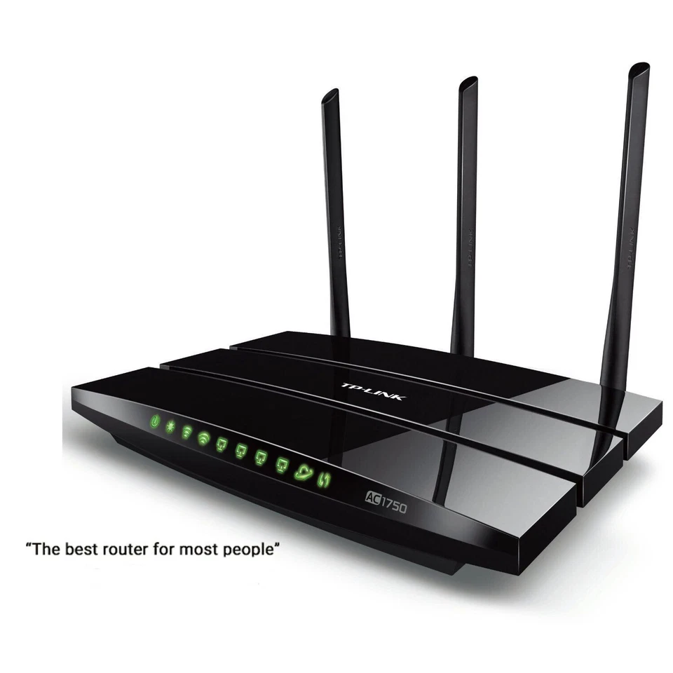 TP-Link AC1750 1750 Mbps 4-Port Gaming-Router (Archer C7 v2) - Bild 2 von 4