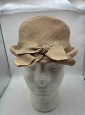 Vintage Glenover Henry Pollack Women's Wool Hat Made in USA Size 7