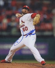 JASON MOTTE ST. LOUIS CARDINALS SIGNED AUTOGRAPHED 8X10 PHOTO W/ COA