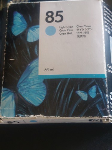 2014/6 GENUINE SET 7 HP #84/85 INKS DESIGNJET 90 130 C5016A C9427A-C9428A-C9429A - Picture 4 of 12
