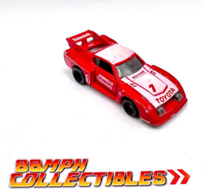 Very Nice Tomica #65 Rolf Stommelen 1979 Toyota Celica LB Turbo 1:62 Scale